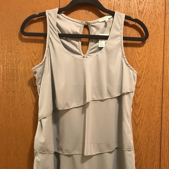 Light Blue Flowy Tank - Picture 2 of 5